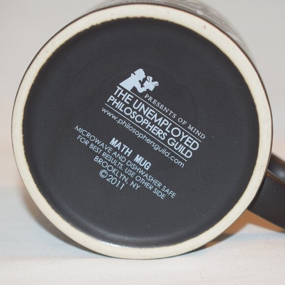 2011 Philosophers Guild Math Mug Equations Coffee Cup EUC - Picture 5 of 5